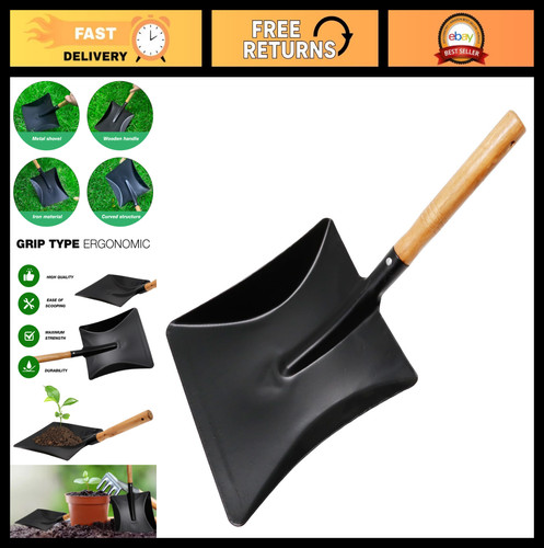 Fireplace ash shovel tool - fireplace,