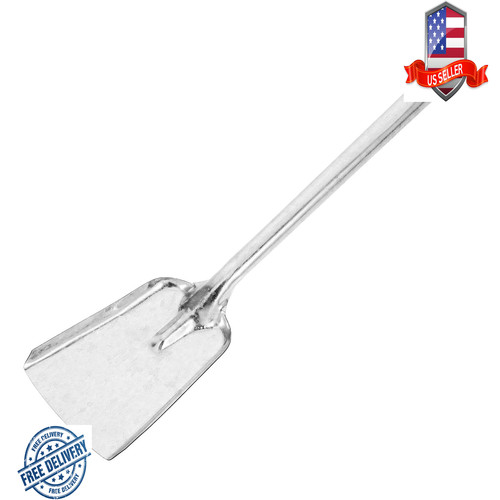 Fireplace ash shovel - ash, metal