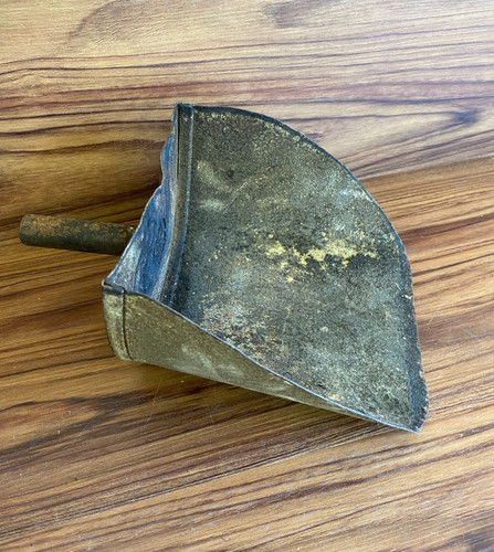 Vtg metal fireplace - fireplace, stove